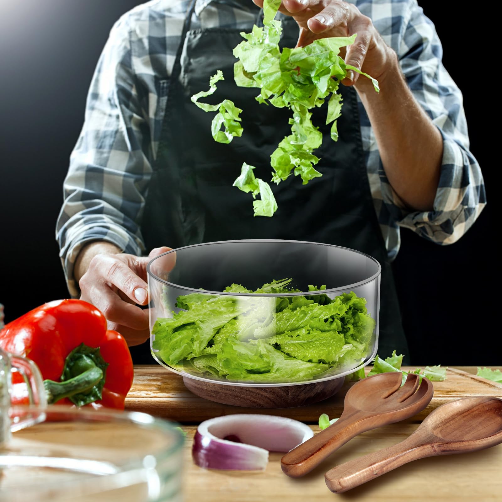 BOTOP dishwasher-safe glass bowl eases post-meal cleanup.