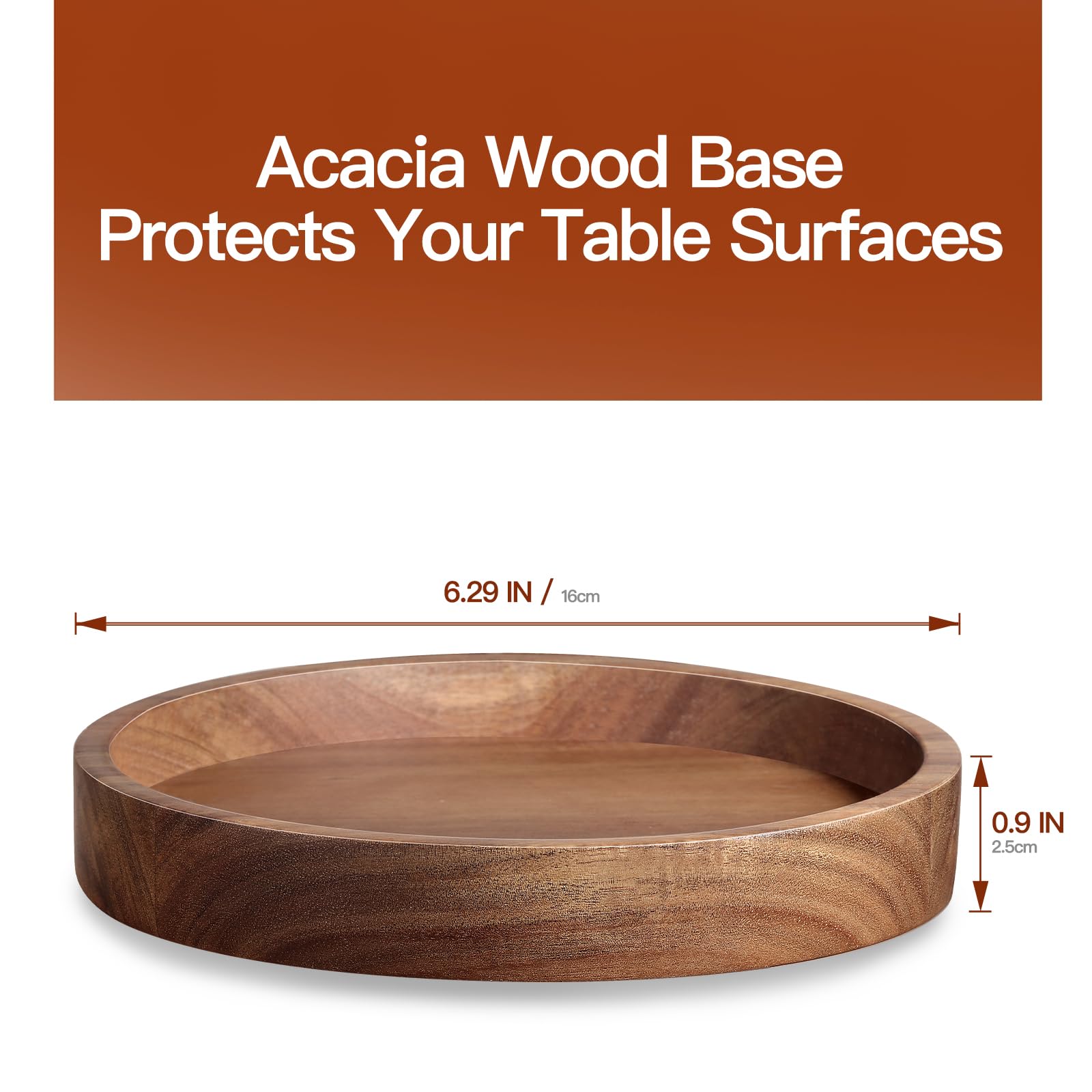 BOTOP salad serving utensils in acacia wood for easy mixing and serving.