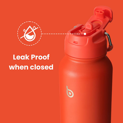BOTTLE BOTTLE BPA-free stainless construction supports safe hydration.