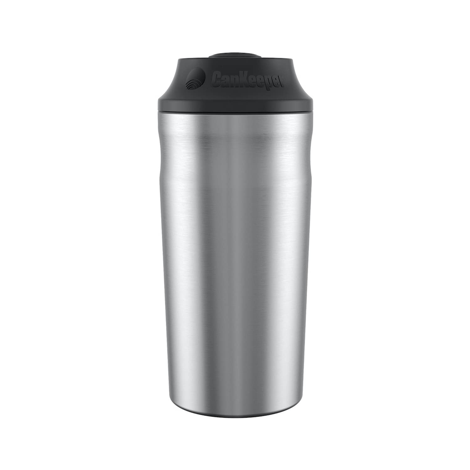 BottleKeeper CanKeeper fully enclosed cap keeps cold in and dirt out.