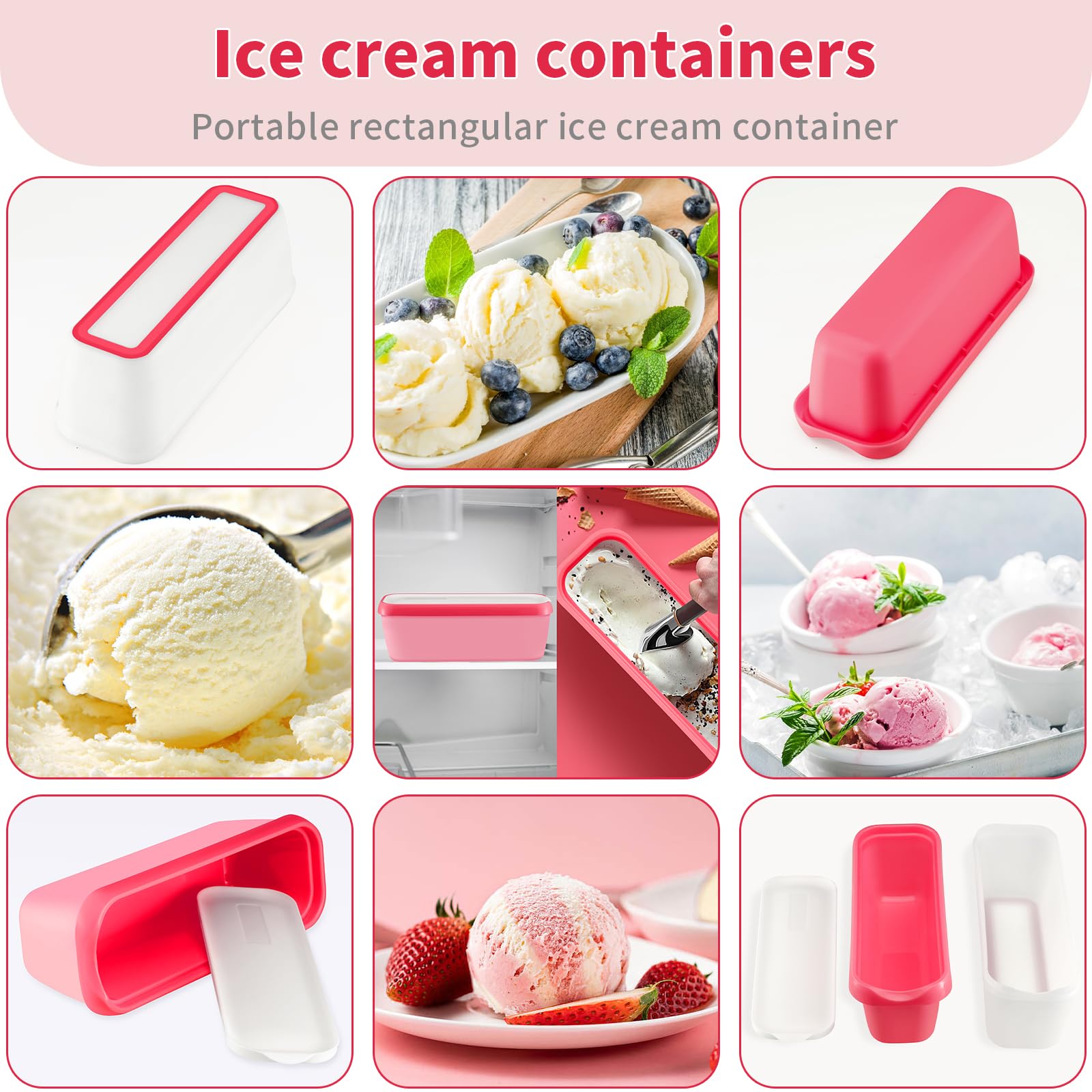 Boxdljh dishwasher-safe containers simplify cleanup after dessert prep.