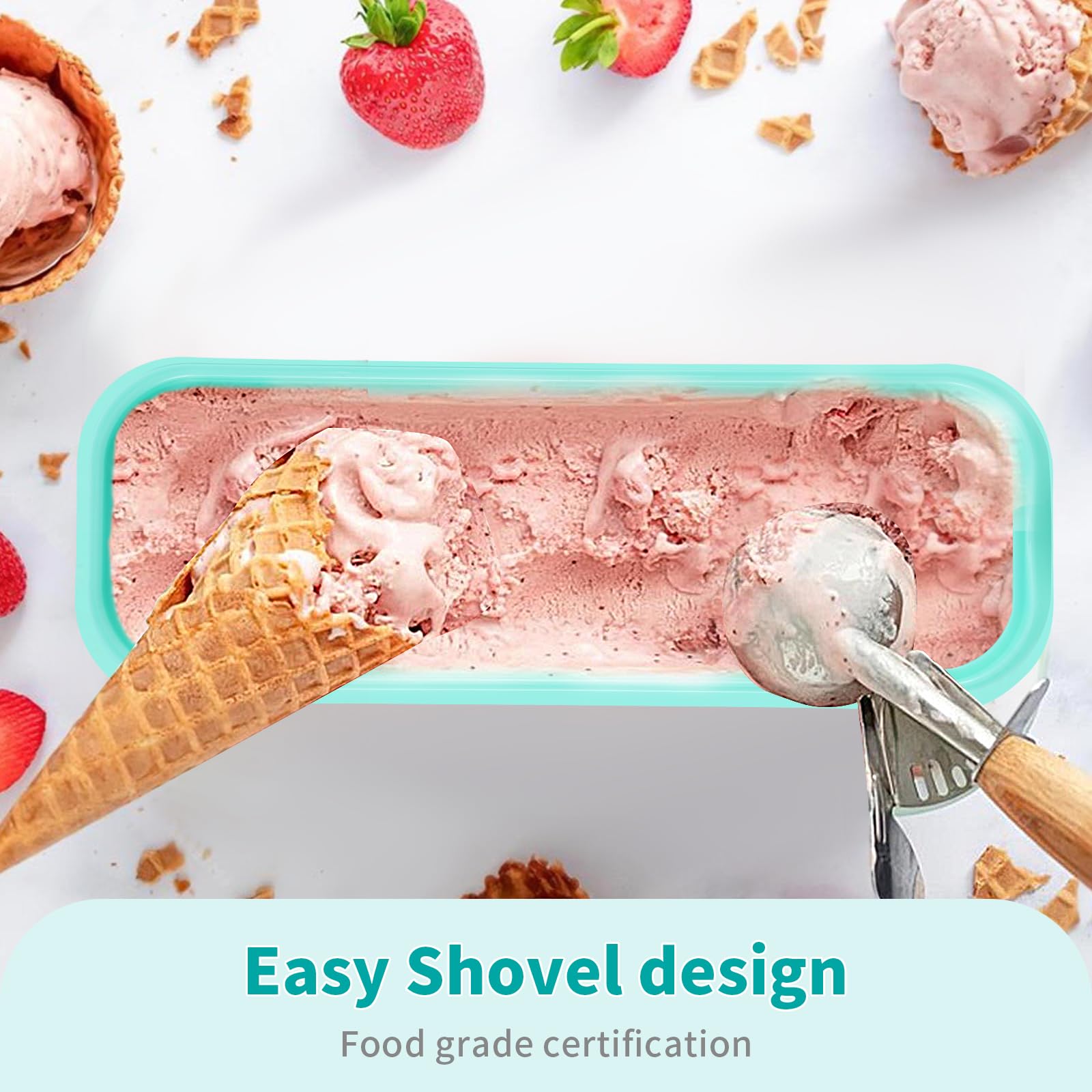 Boxdljh stackable freezer storage design saves space in your kitchen.