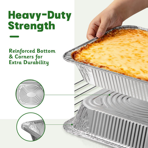 Boxential pans multipurpose use in action for baking and reheating