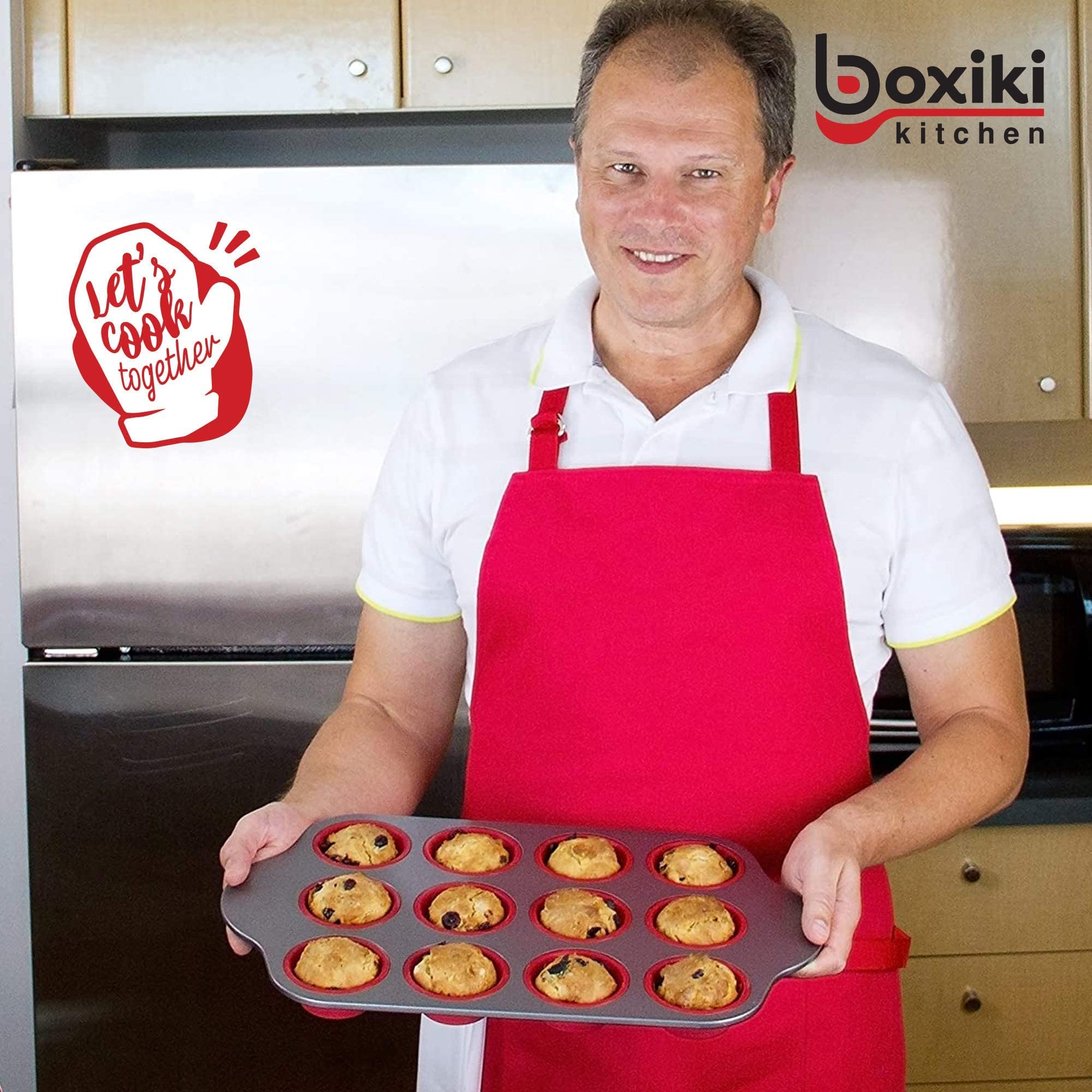 Boxiki Kitchen ergonomic handles improve grip during loading and unloading