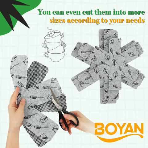 BOYAN washable material close-up emphasizes reusable, easy-to-clean design