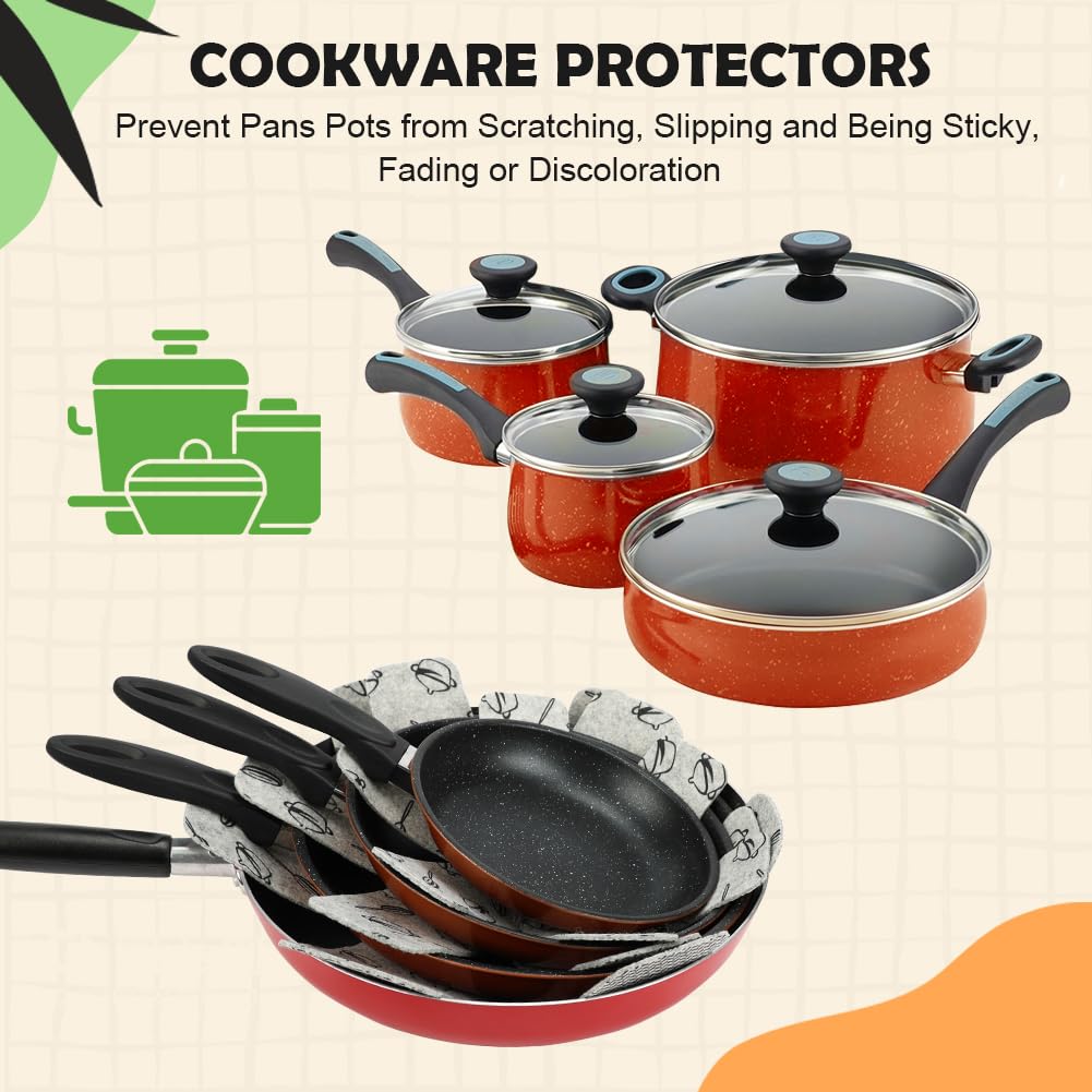 Small BOYAN protector 26cm square for compact cookware protection