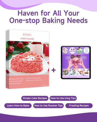 Boyun base moulds and accessories for creative cake designs