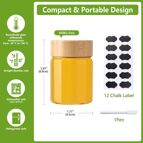 BPFY borosilicate glass shot bottle highlighting durability and temperature tolerance for cold or hot beverages.