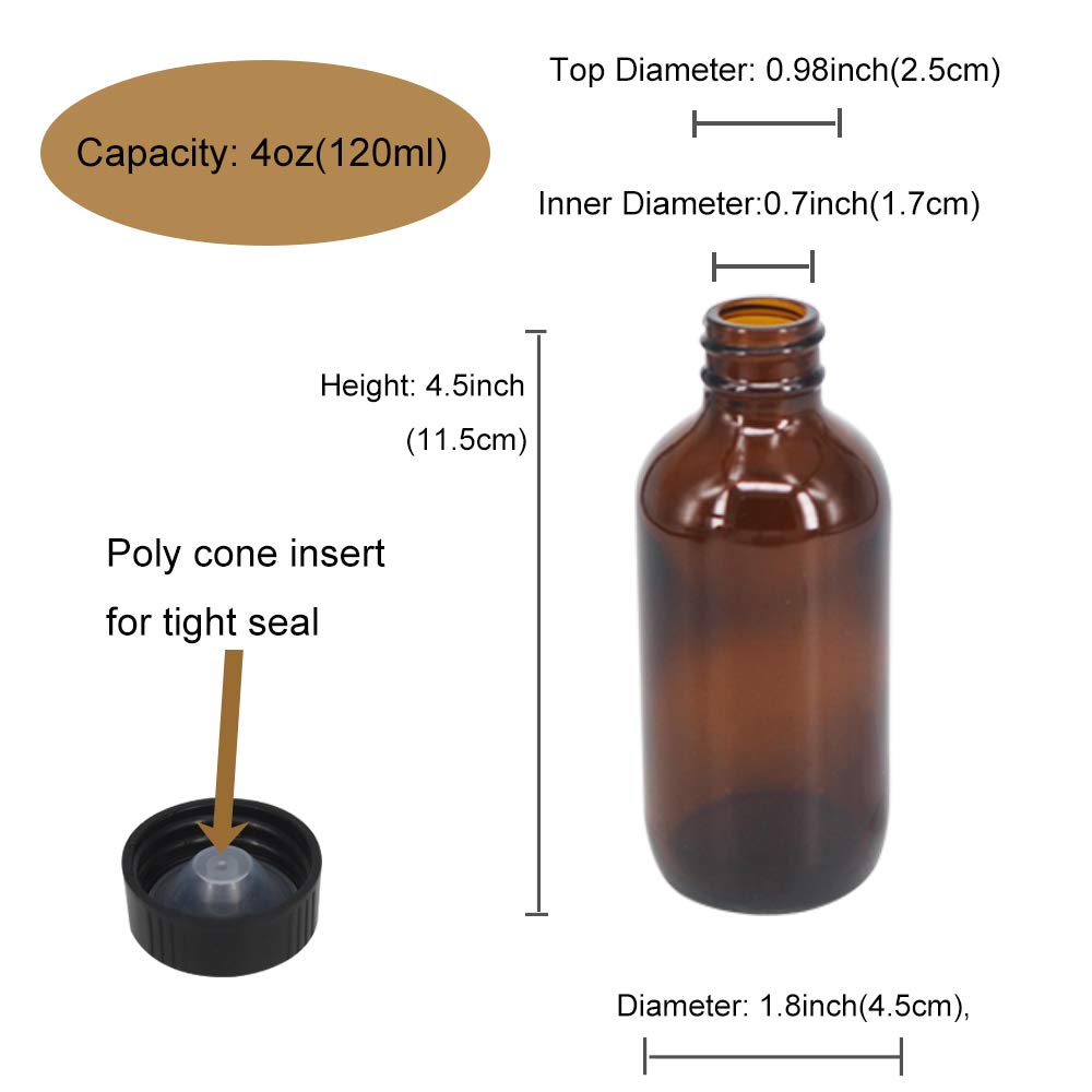 BPFY Boston bottle with funnel for mess-free filling.