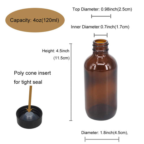 BPFY Boston bottle with funnel for mess-free filling.
