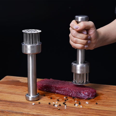 BQWII compact-storage tenderizer fits any kitchen drawer