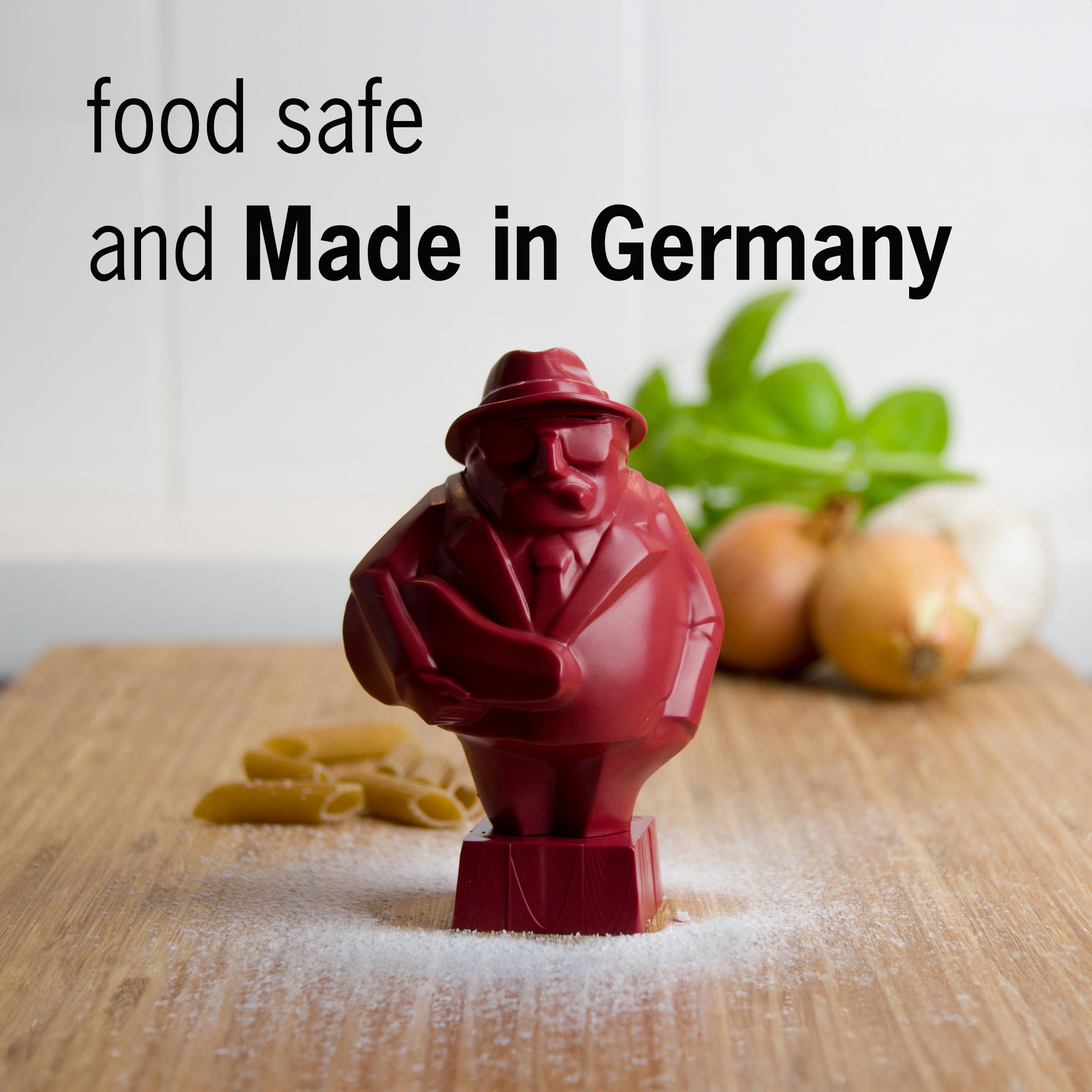 Gift-ready Brainstream Al Dente Red timer for pasta lovers.