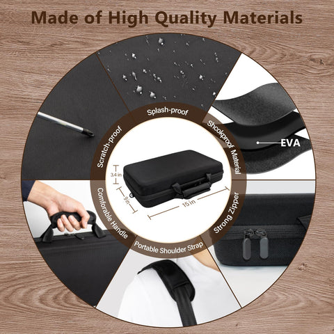 BRANTMAKER elastic bands secure knives during transport.