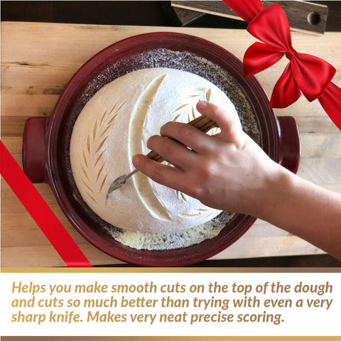 Bread Bosses blade cover protects edges between uses