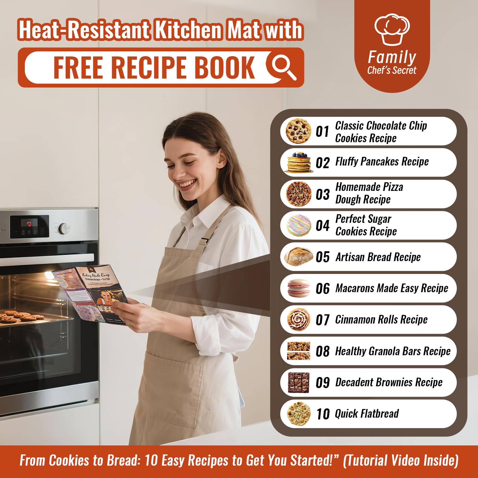 Bredominant gift-ready pack image highlighting a complete baking set ideal for gifting