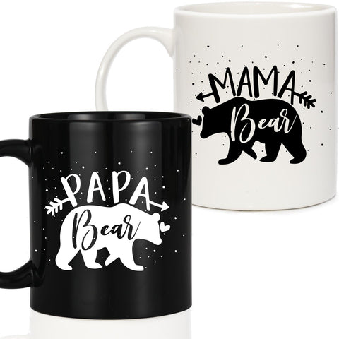 Breezy Valley Mama Bear mug for cozy mornings with coffee or tea.