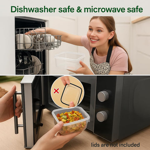 BreezyHome dishwasher-safe bases simplify cleaning and reuse