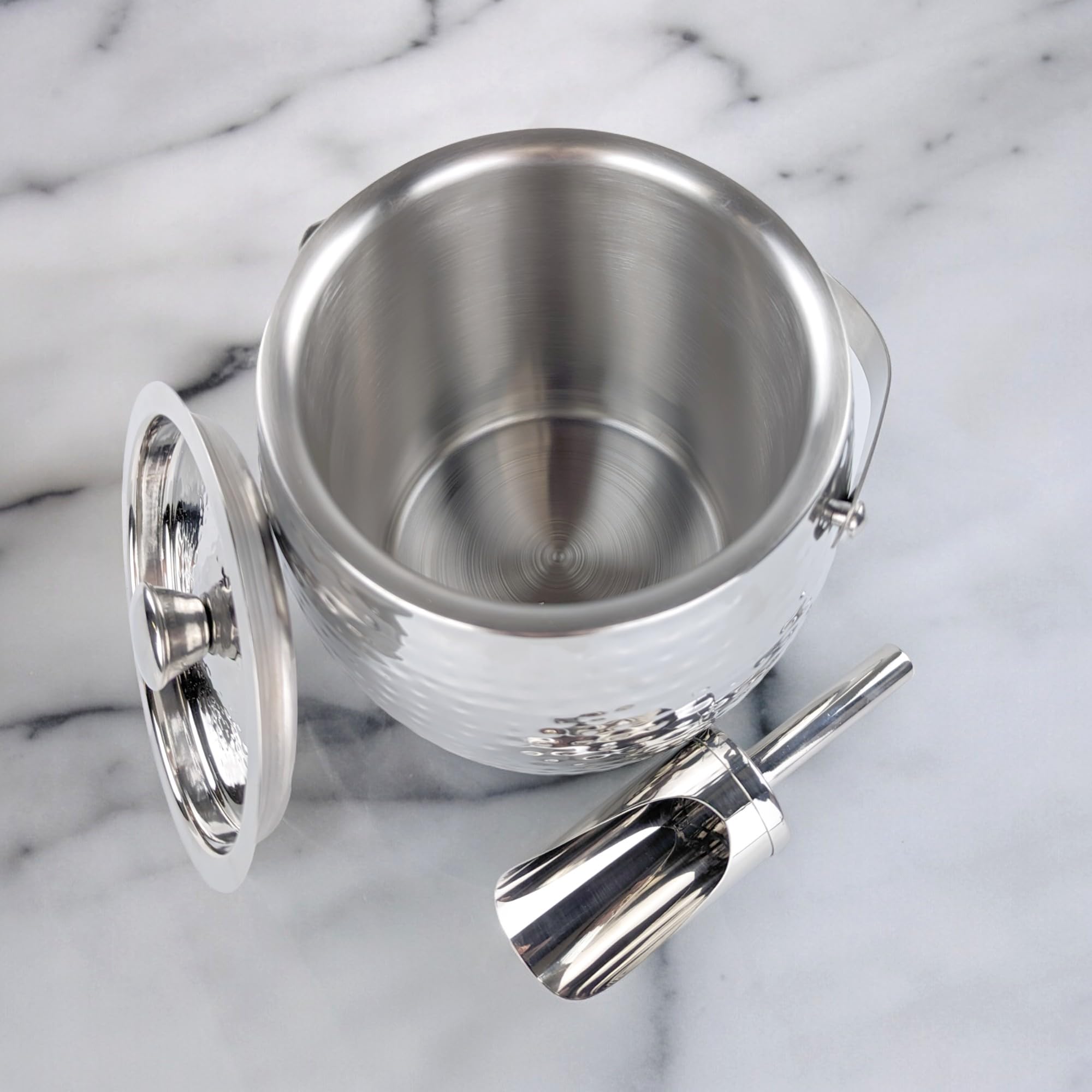 BREKX ice bucket with swing handle for easy transport