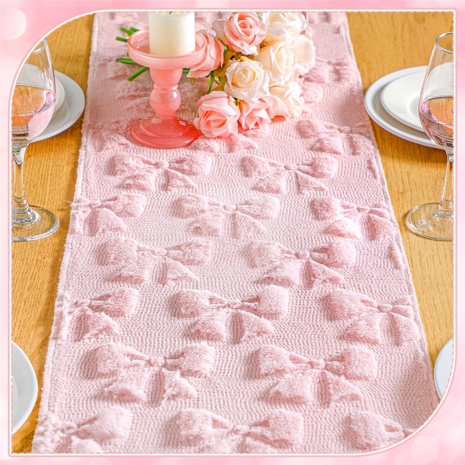 Breling coquette decor ideal for birthdays and baby showers.