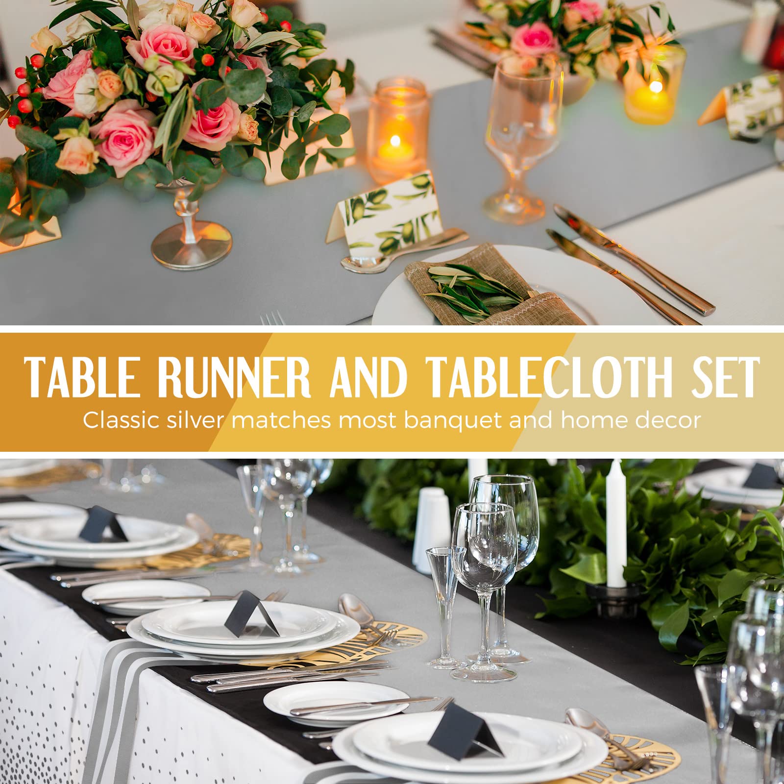 Breling birthday party decor enables quick stylish cleanup.