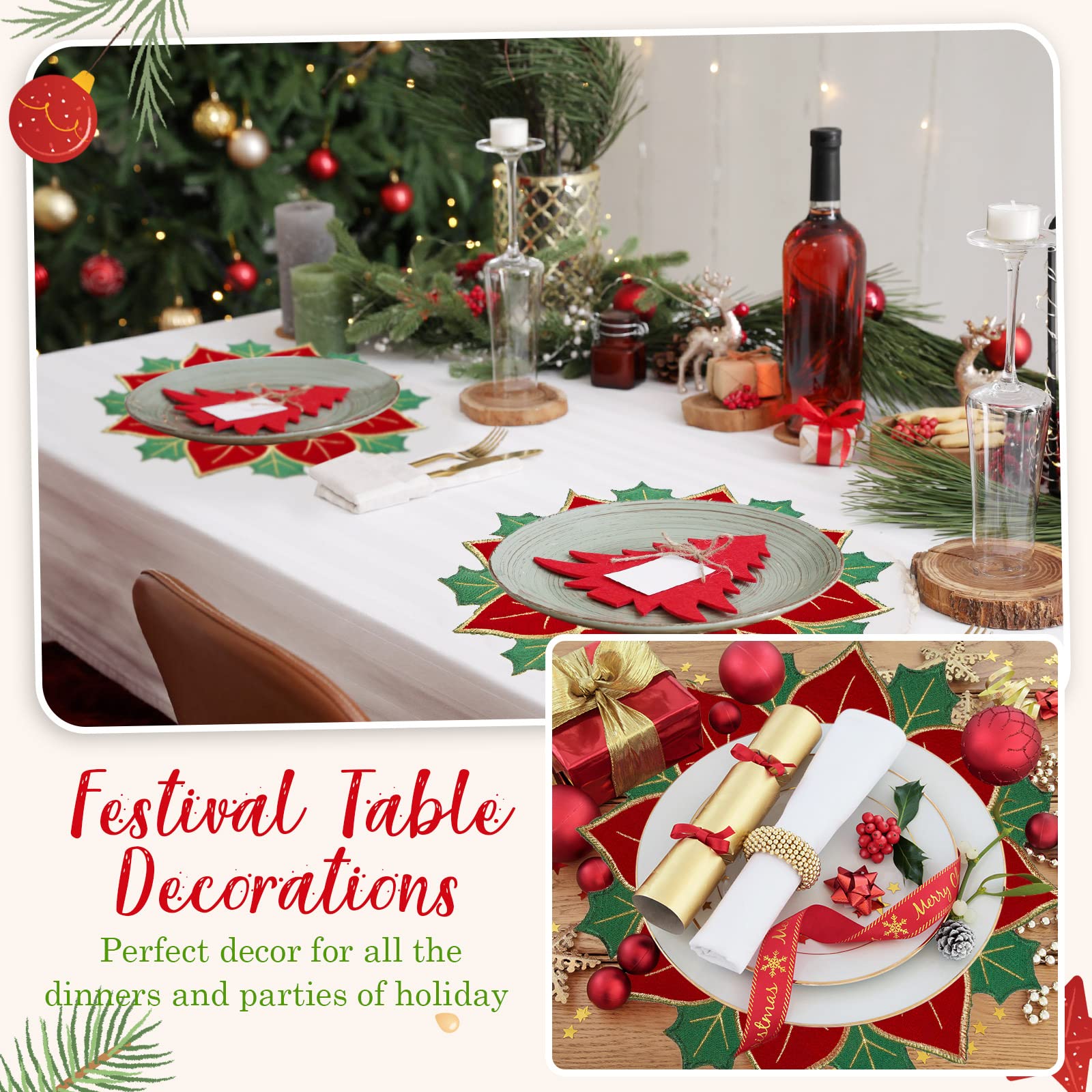 Breling easy-care placemats machine washable and quick to dry
