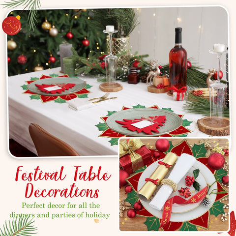 Breling easy-care placemats machine washable and quick to dry