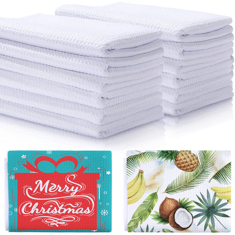 Breling sublimation kitchen towel blank 24x16 for custom printing