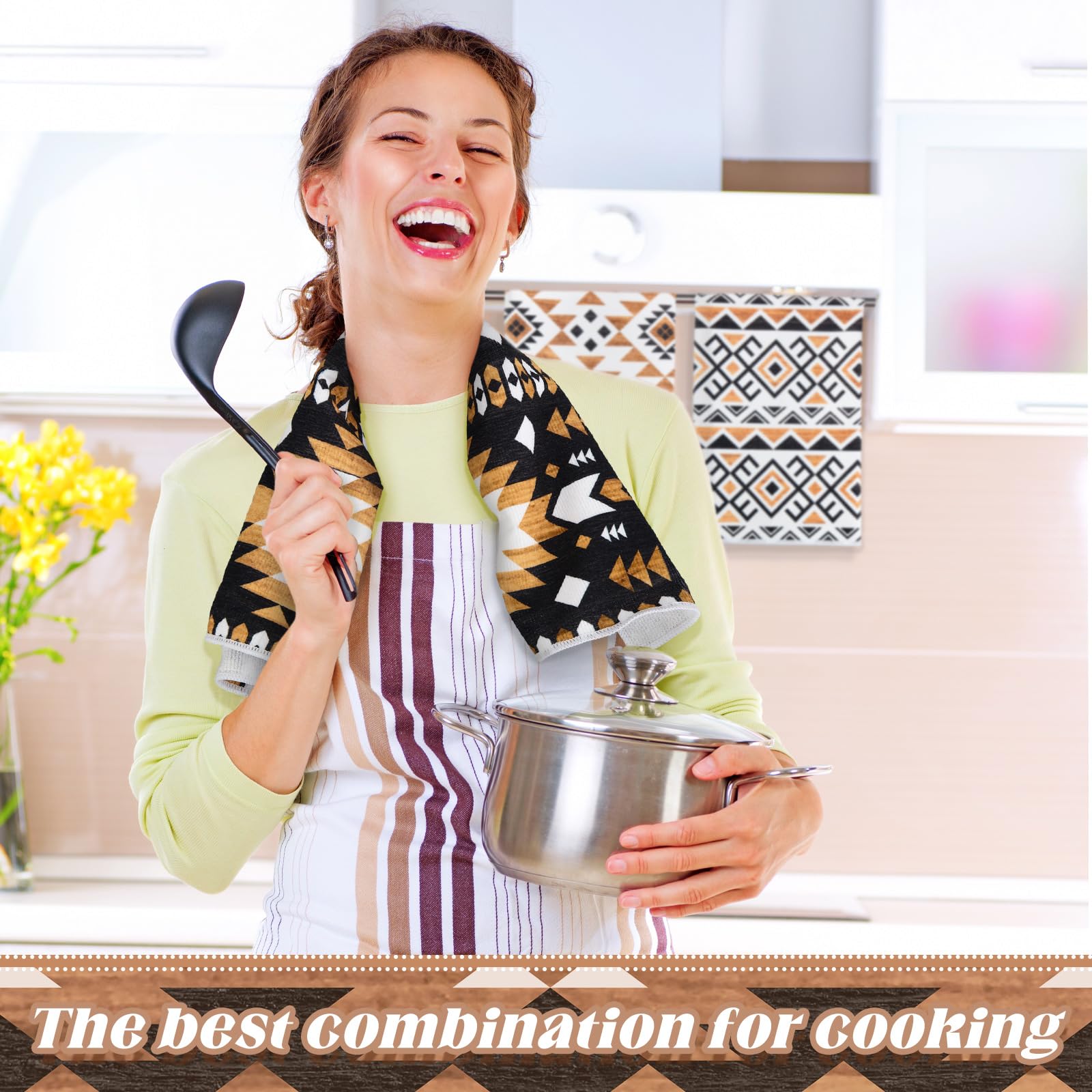 Breling towels emphasize absorbent microfiber for daily cleaning.