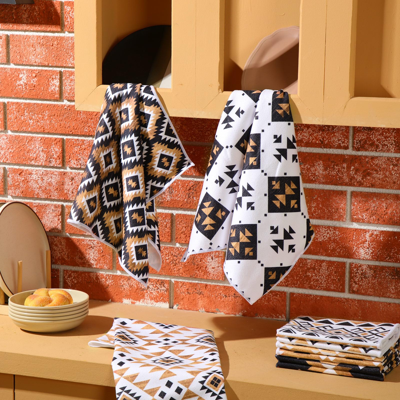 Breling towels gift-ready housewarming option with rustic charm.