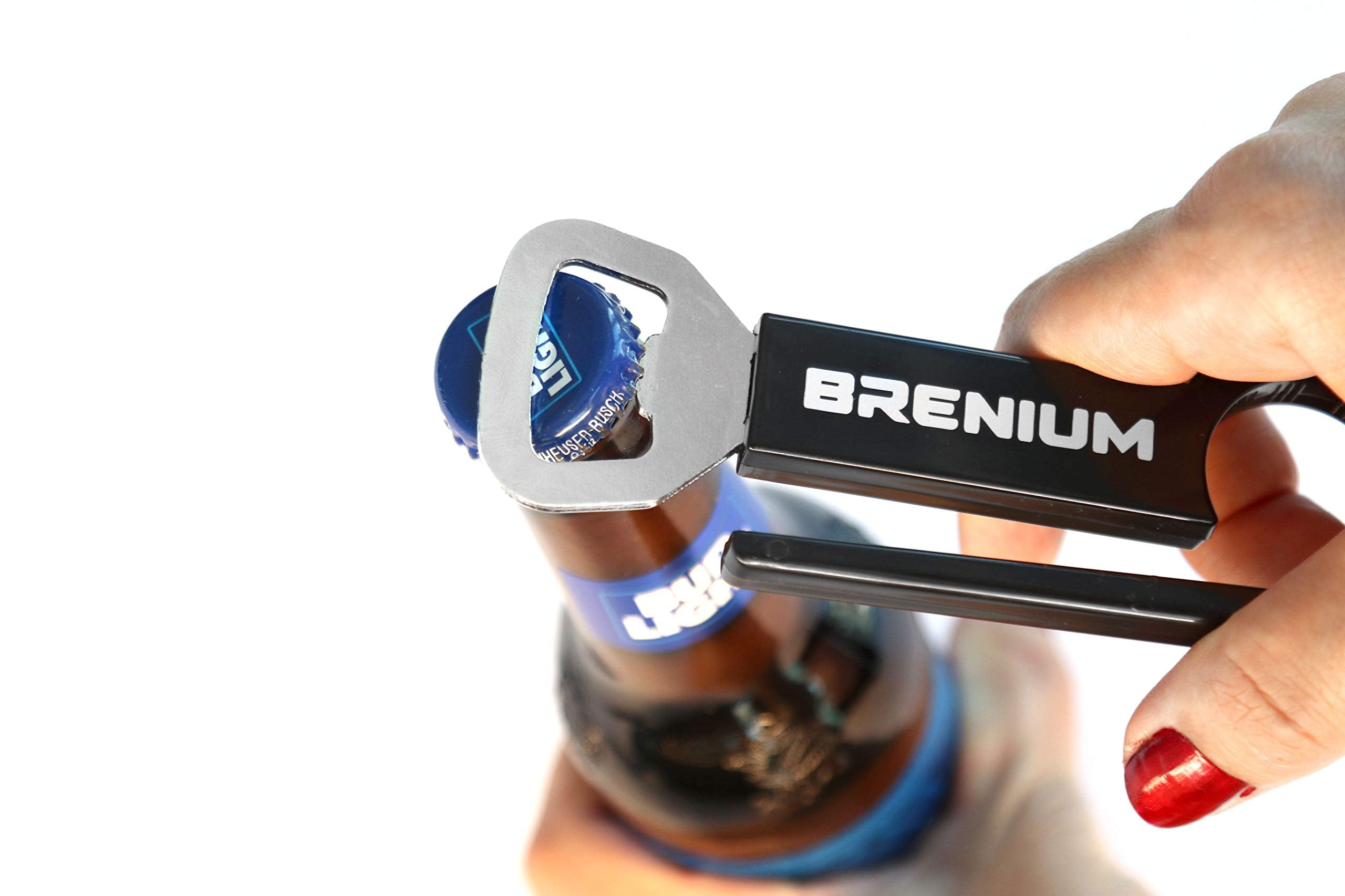 Brenium bottle opener is easy to clean and store after everyday use.