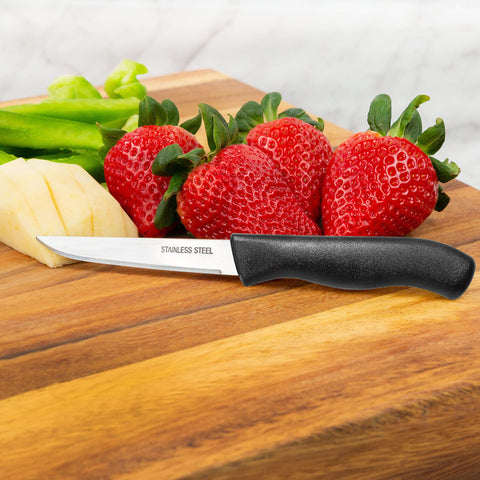 Dishwasher safe Brenium paring knife handle offering a non slip grip