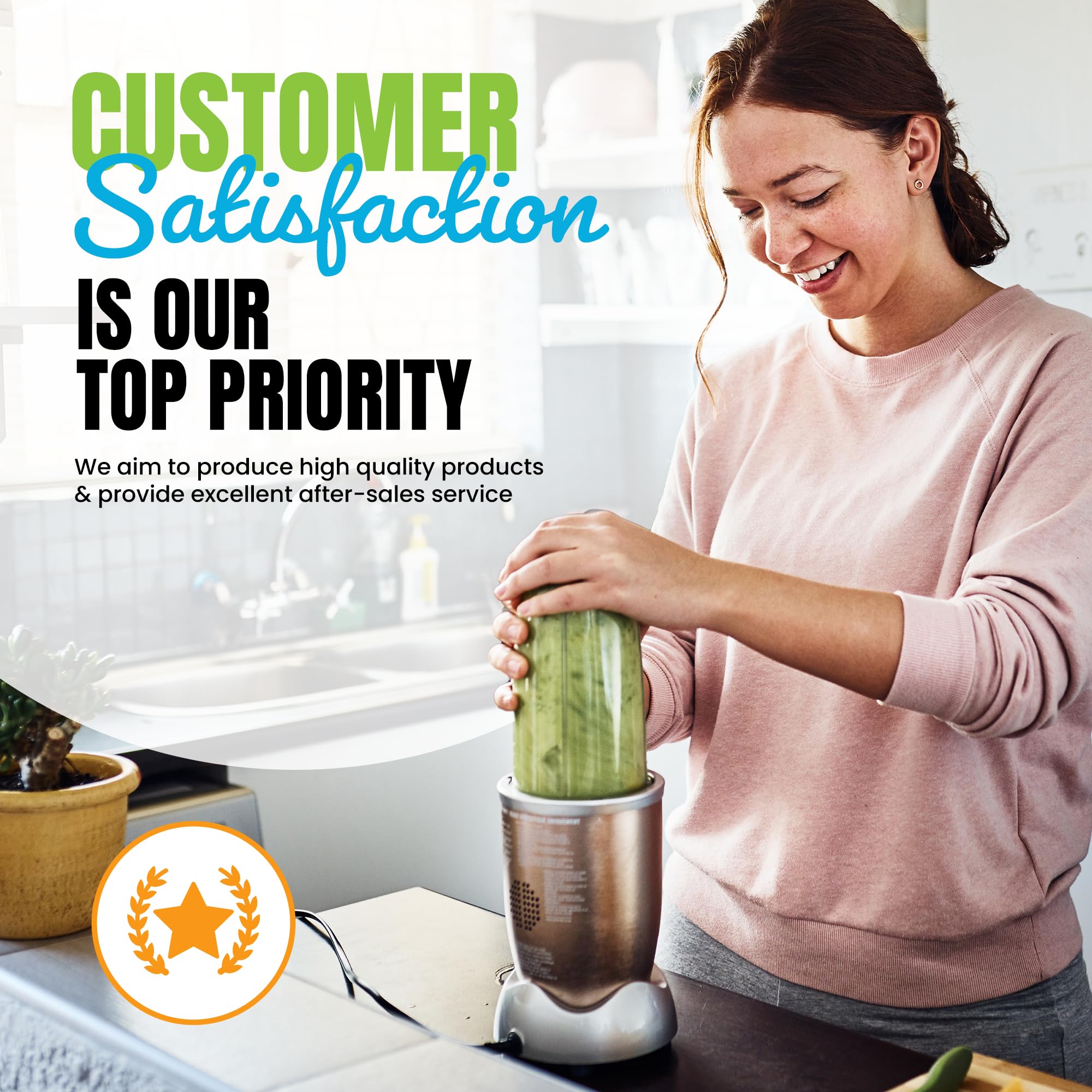 Brensten compatible with NutriBullet 600W and 900W for versatile kitchen use
