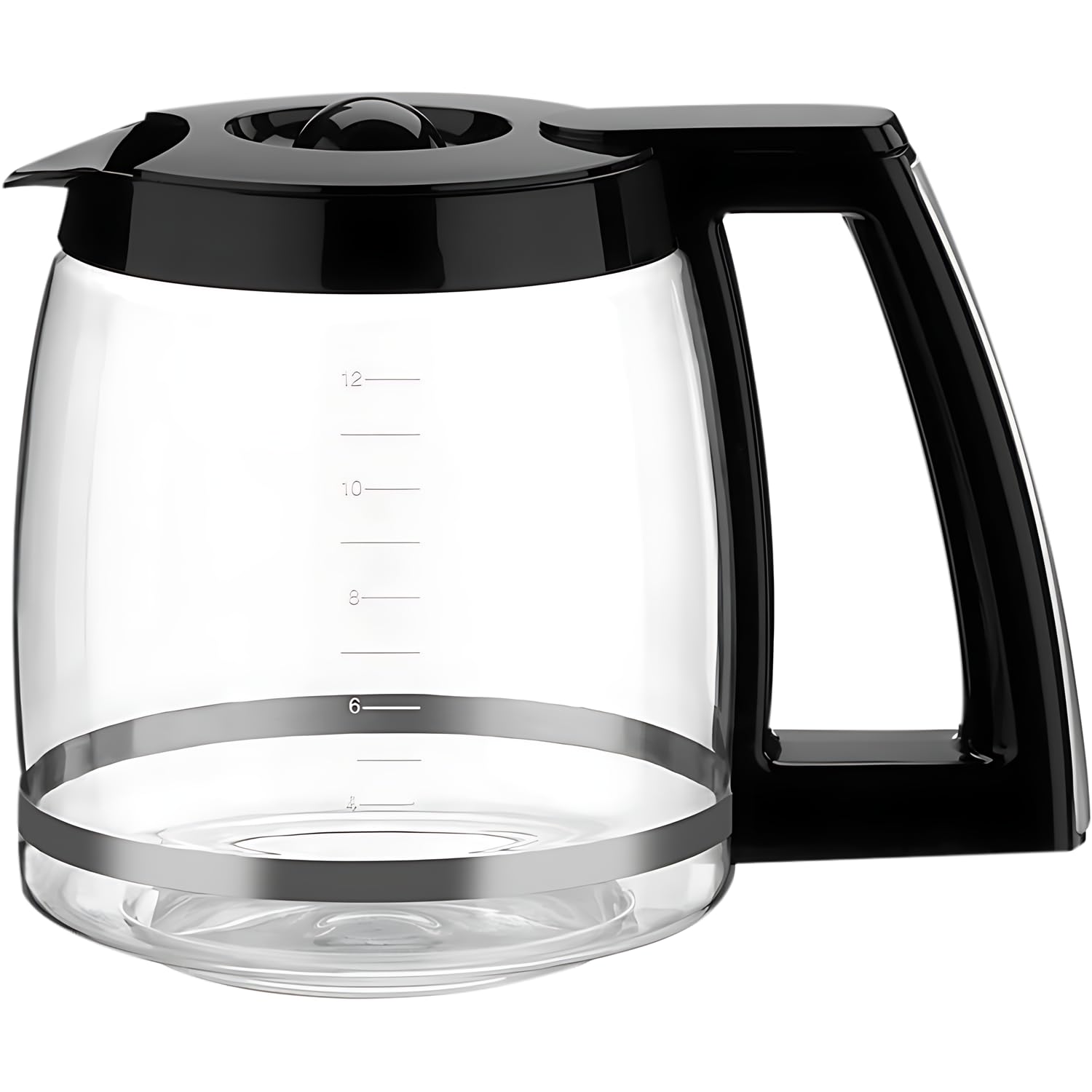 Brensten DCC-1200PRC carafe with clear measurements for precise water monitoring