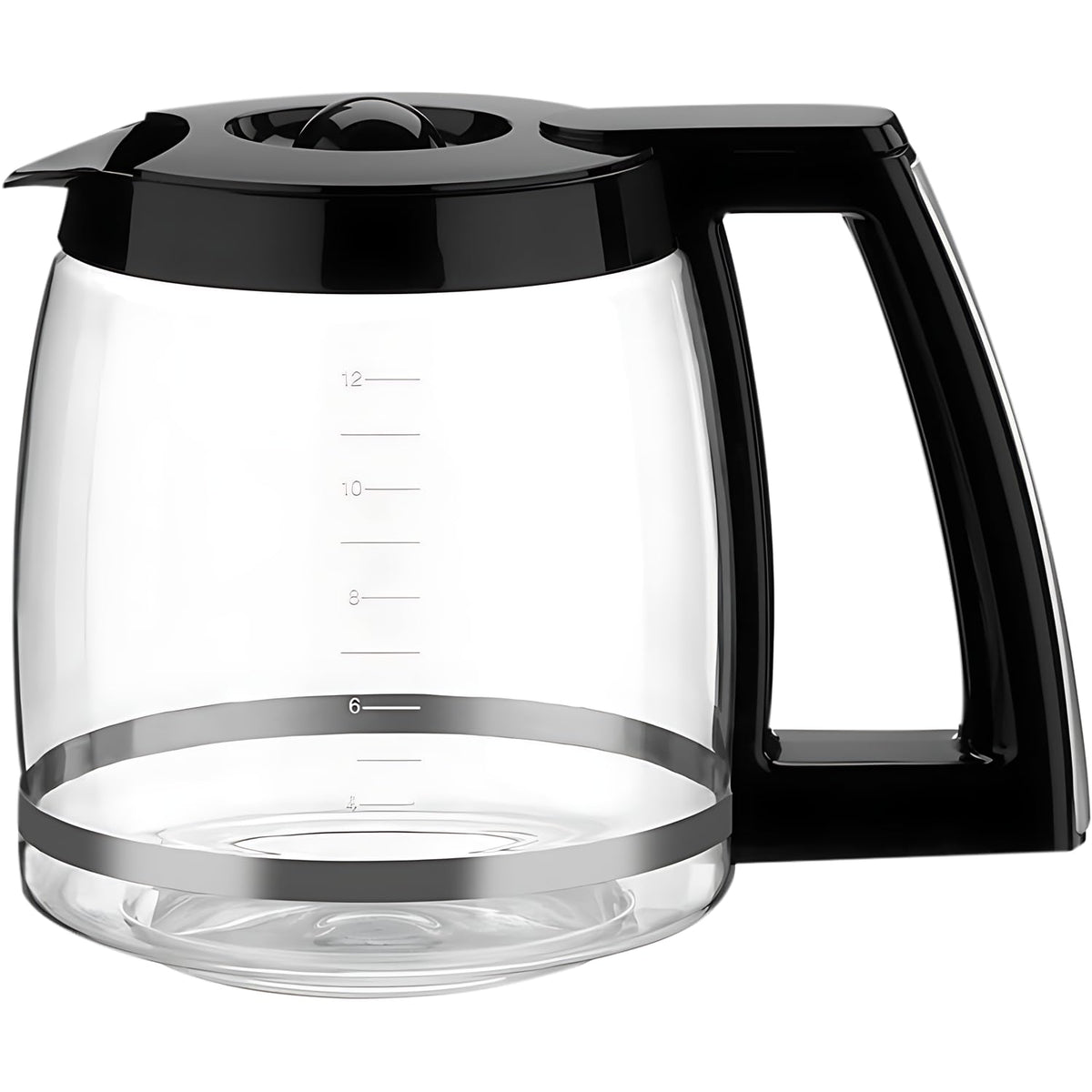 Brensten DCC-1200PRC carafe with clear measurements for precise water monitoring