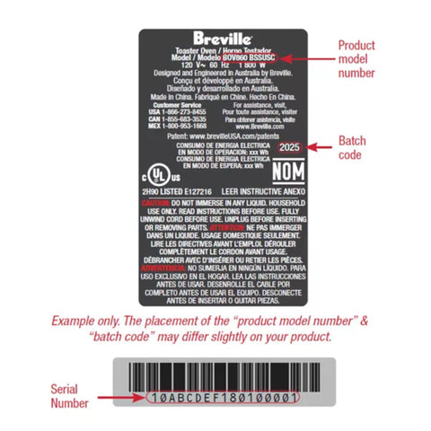 Breville SP0022015 water tank for Barista Express, easy install minimizes downtime