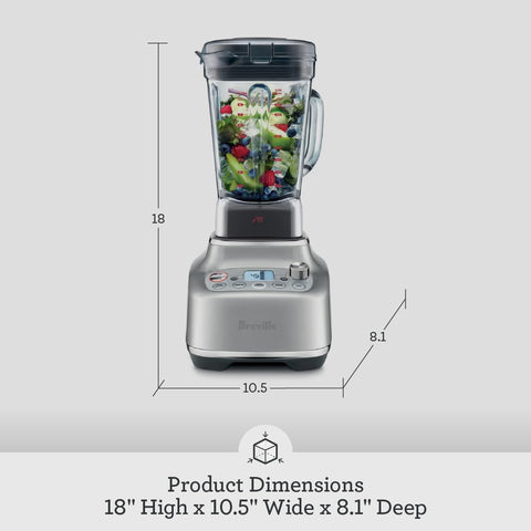 Breville Vac Q-ready system preserves color and brightness.