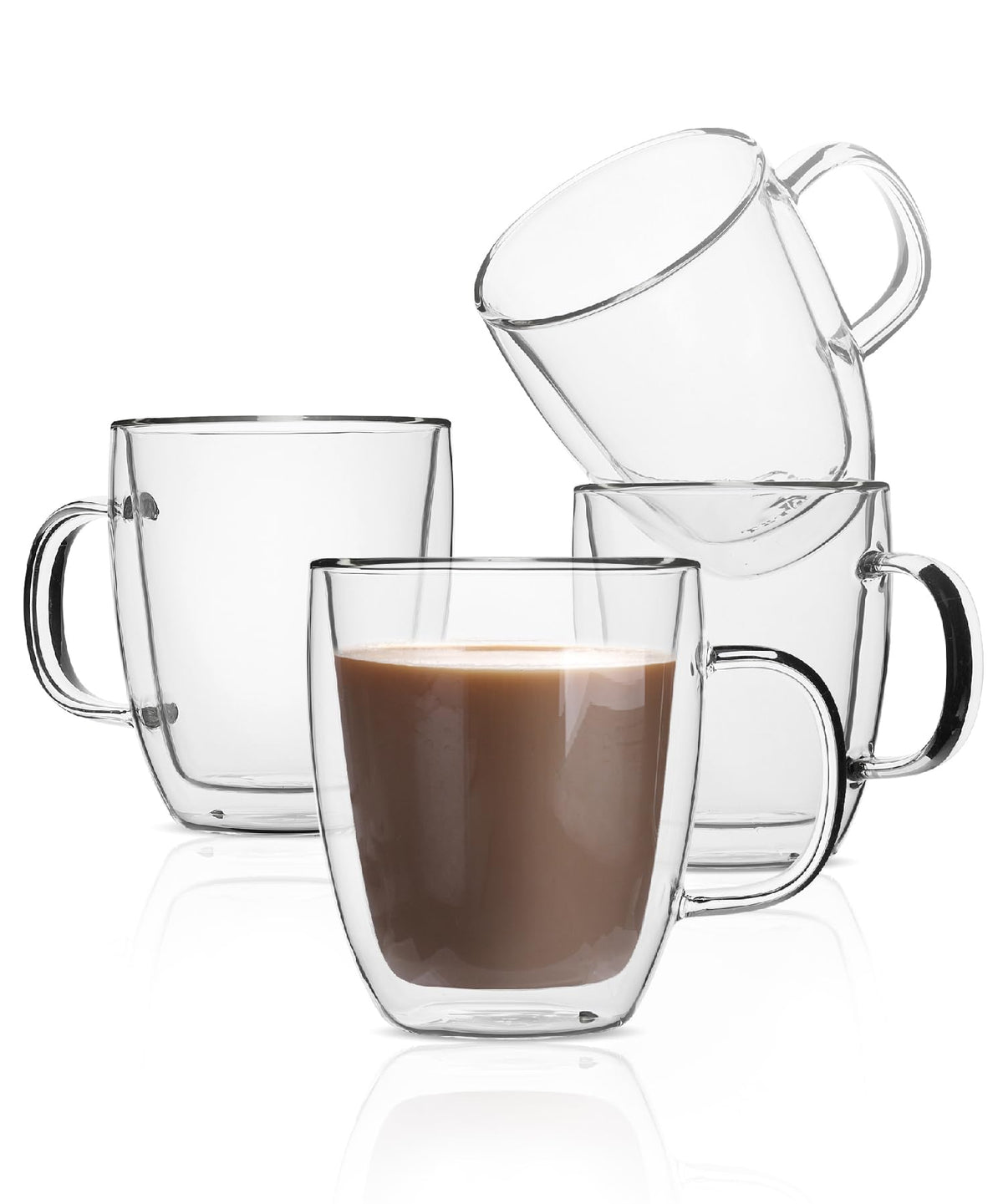 BTaT insulated four-pack 16oz mugs keeps drinks warm at home.