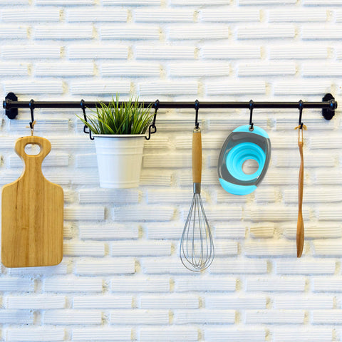 Brewing America funnel usable for liquids, powders, grains, and beverages.