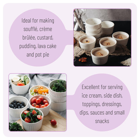 Brew To A Tea custard cup for creamy puddings and smooth sauces.