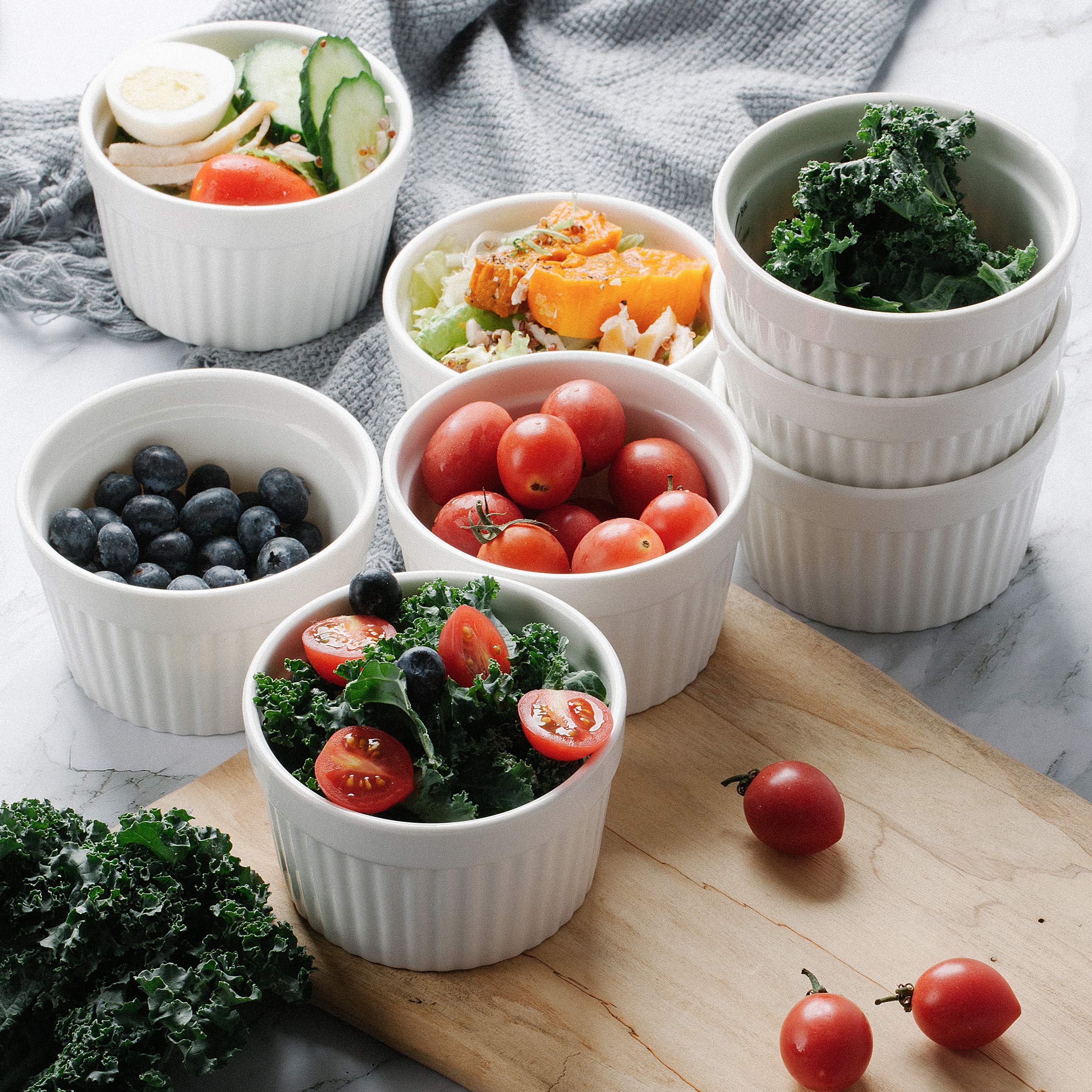Brew To A Tea ramekin set for elegant appetizers and desserts.