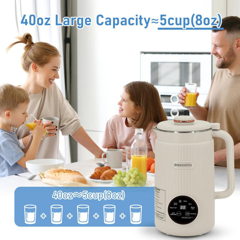 Brezzolife delay-start display for ahead-of-time beverage prep