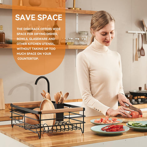 BRIAN & DANY compact footprint 16.5 x 11.8 x 5.9 inches fits small kitchens.