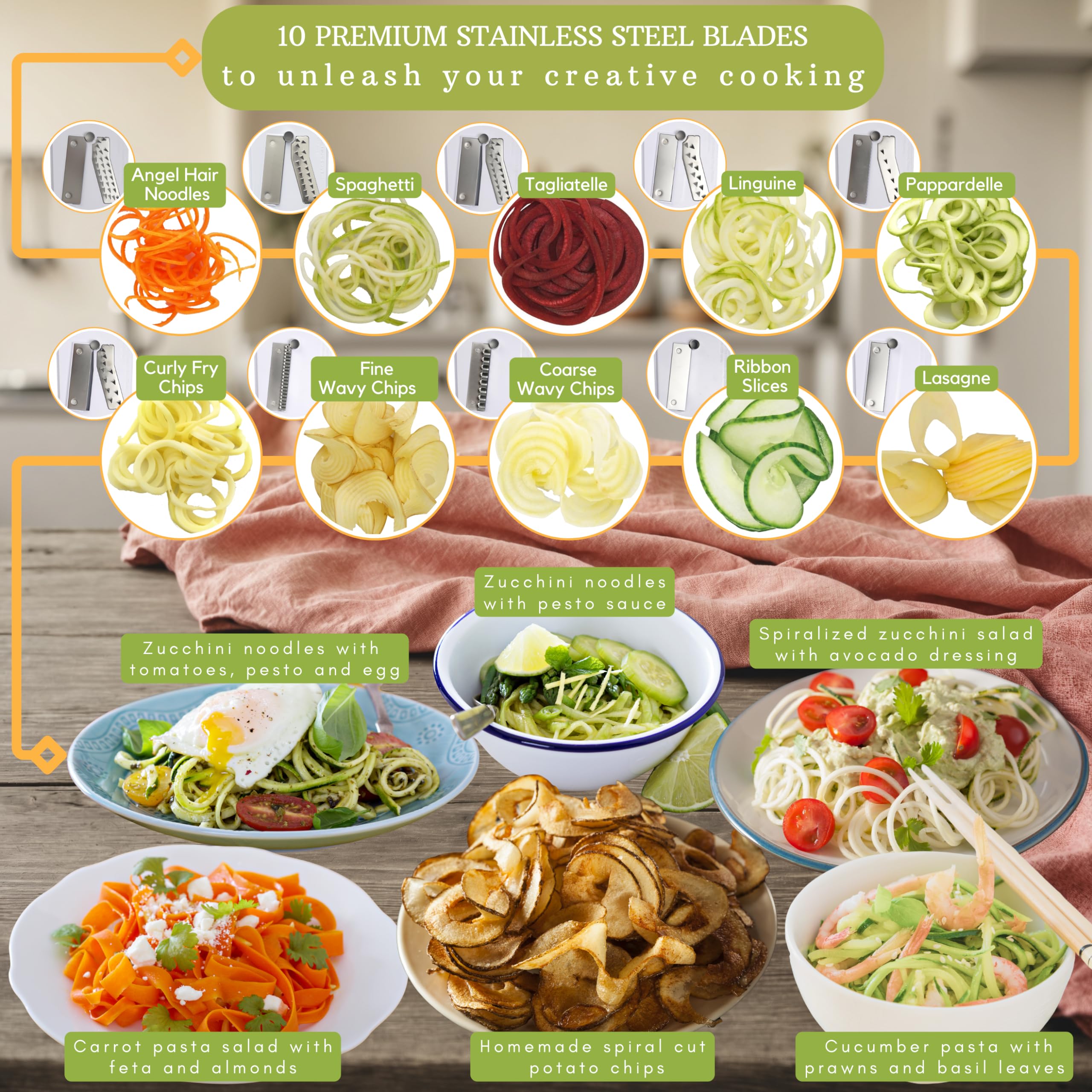 Brieftons catch container and lid help keep noodles fresh and mess-free.