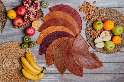 Bright Kitchen food-safe parchment sheets, disposable and convenient for home dehydrating.