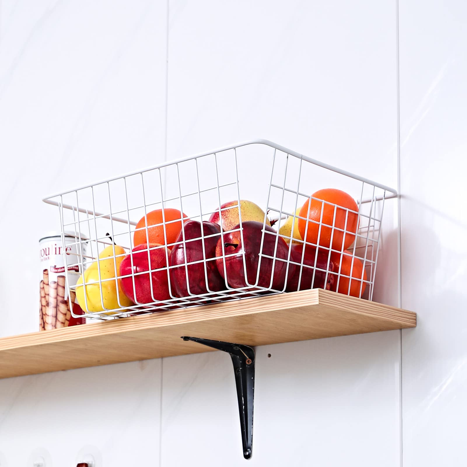 Brightalk baskets stand up to daily use with coated steel construction and handy grips