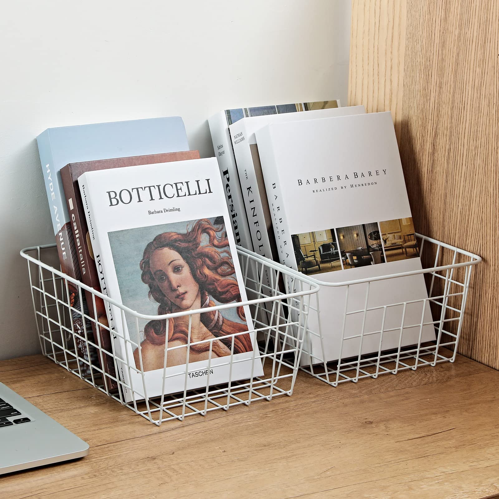 Brightalk coated steel basket highlights durability for everyday use.
