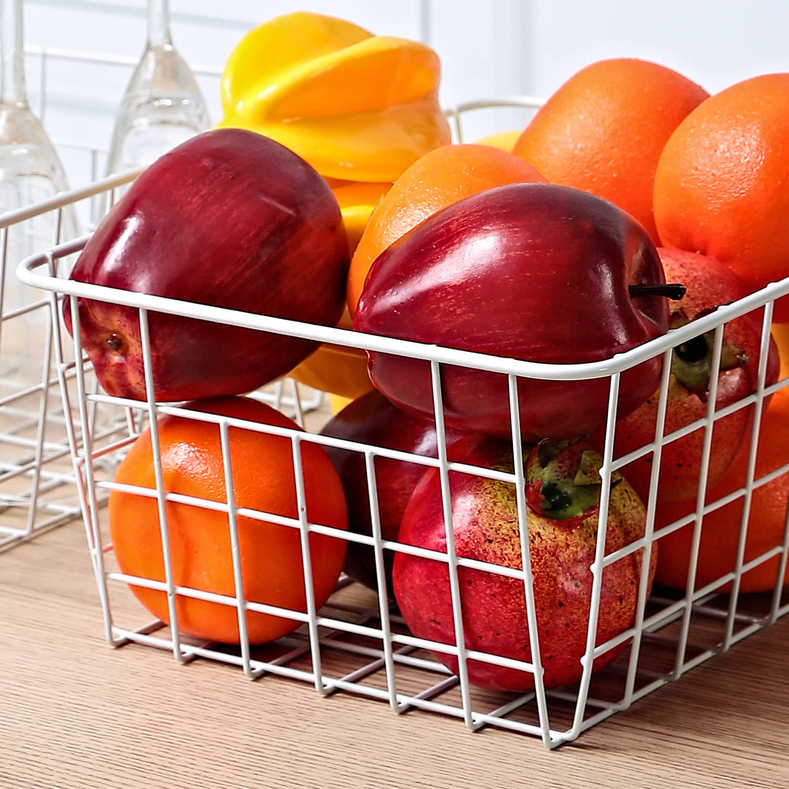 Brightalk freezer basket with built-in handles for easy transport.