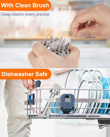 Brigii tenderizer displayed for dishwasher safe cleanup