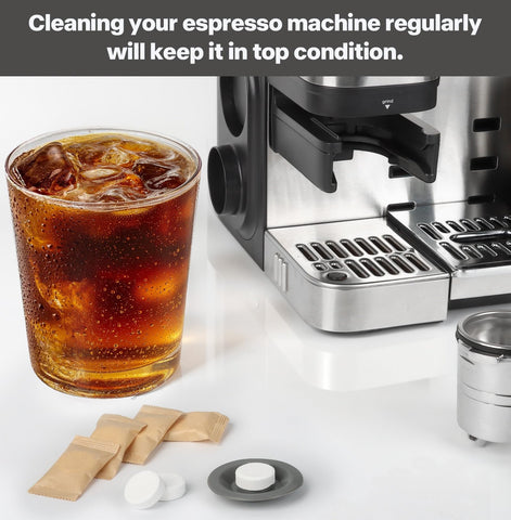 Brikinte espresso cleaning kit may extend machine life with routine use