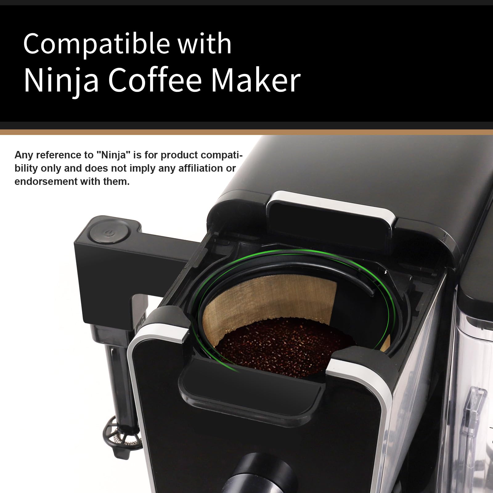 Brikinte stainless steel BPA-free filter, built for durable daily use.
